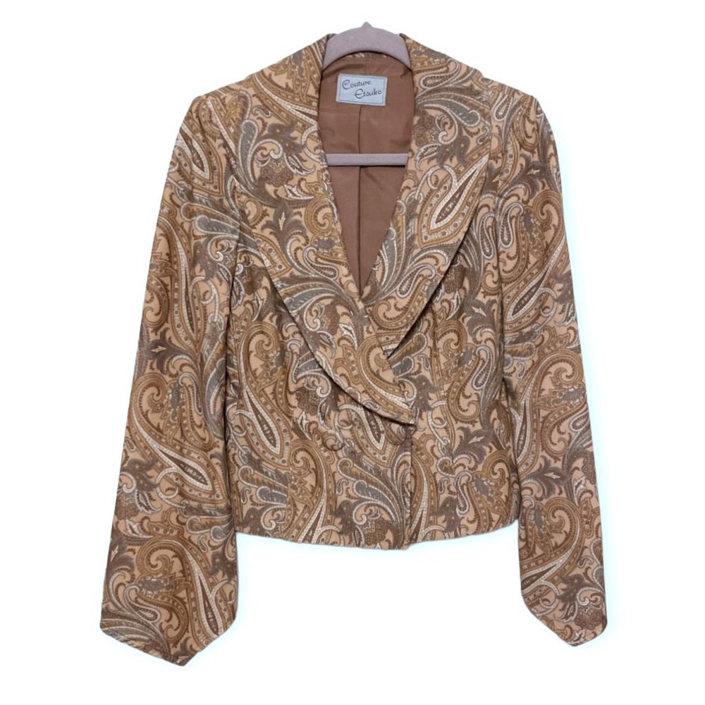 Couture Etsuko One of One Velvet Blazer